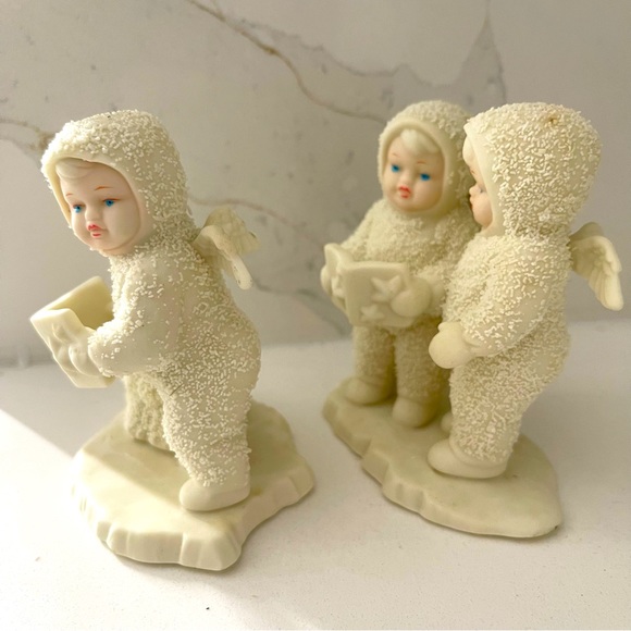 Department 56 Winter Tales of Snowbabies "Twinkle Little Stars" Set - Picture 4 of 10